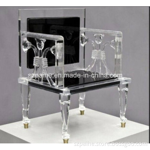 Lucite Classic Armrest Chair